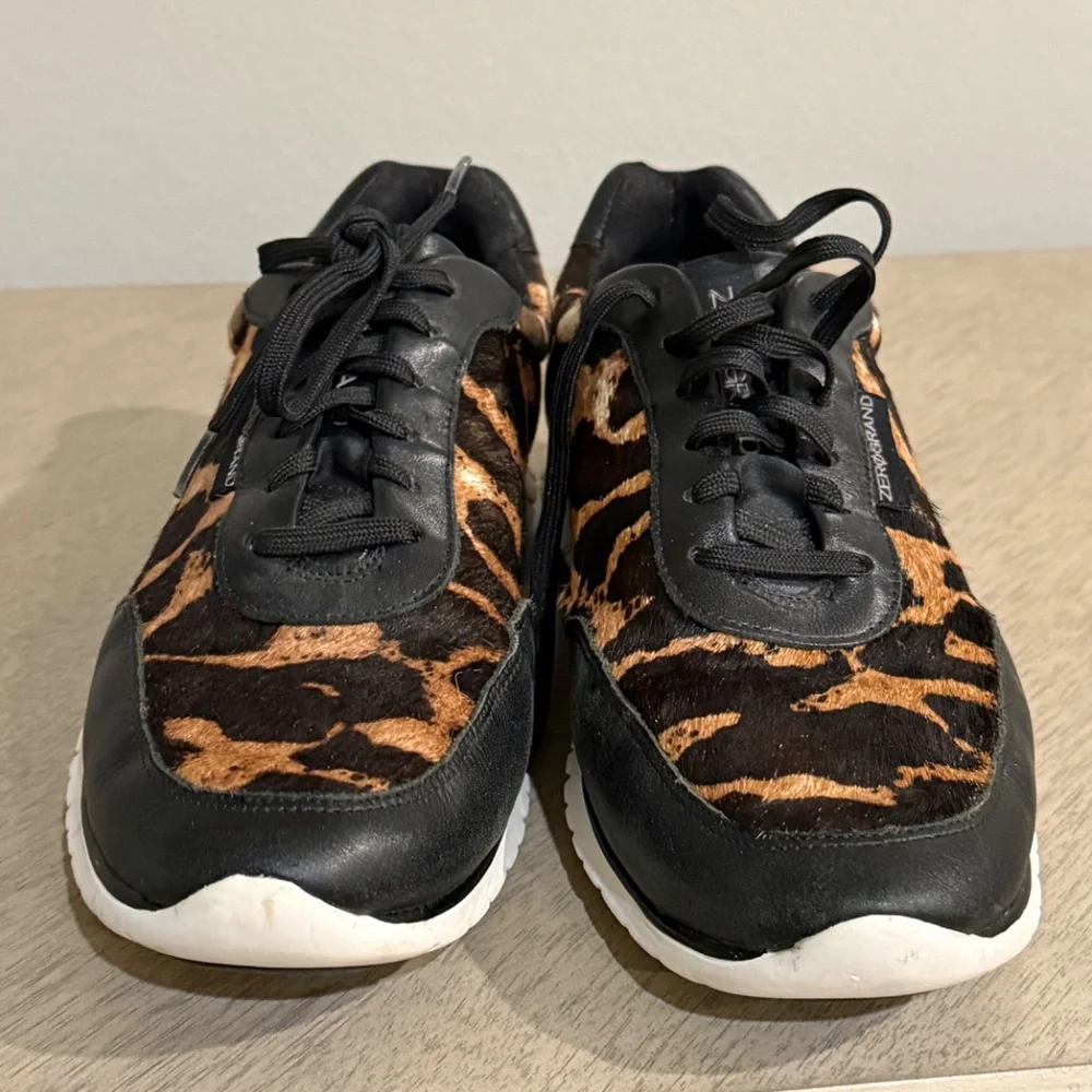 Cole Haan Leopard Print Fashion Sneakers - Picture 3 of 5